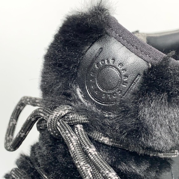 NEW Cole Haan ZeroGrand Lodge Hiker Boot BLACK Waterproof Size 9.5 - Picture 11 of 13